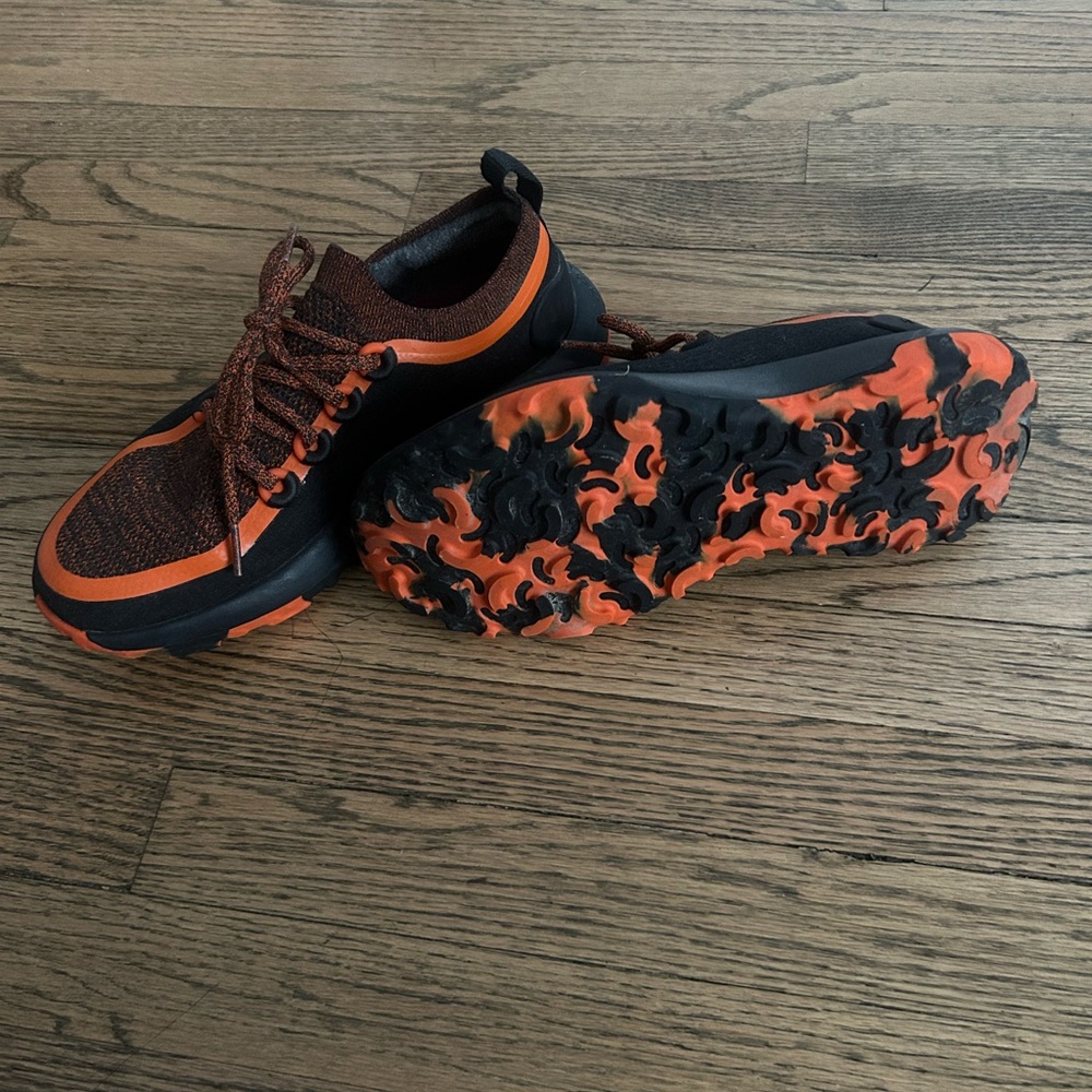 Women’s Orange and Black Athletic Shoes